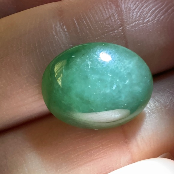 7.35 CT Natural Myanmar Jadeite Jade A Type loose gemstone. - Picture 11 of 14